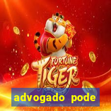 advogado pode patrocinar time de futebol